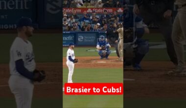Breaking News!🚨 Ryan Brasier was traded to the Chicago Cubs from the Dodgers!! #mlb