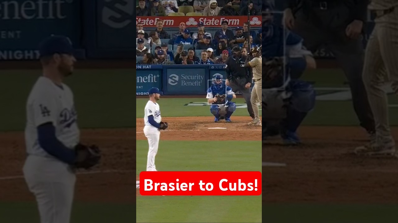Breaking News!🚨 Ryan Brasier was traded to the Chicago Cubs from the Dodgers!! #mlb