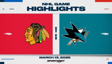 NHL Highlights | Blackhawks vs. Sharks - March 13, 2025