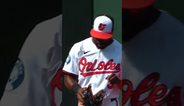 pro tip: don't hit it to Cedric Mullins 👍 #baseball #defense #sports