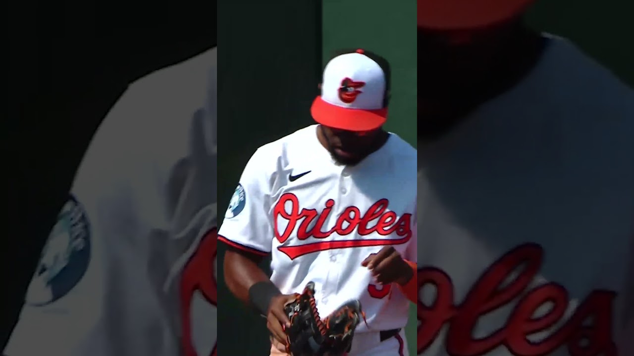 pro tip: don't hit it to Cedric Mullins 👍 #baseball #defense #sports