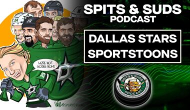 Sportstoon Illustrator Steve Hill Joins The Podcast | Spits & Suds