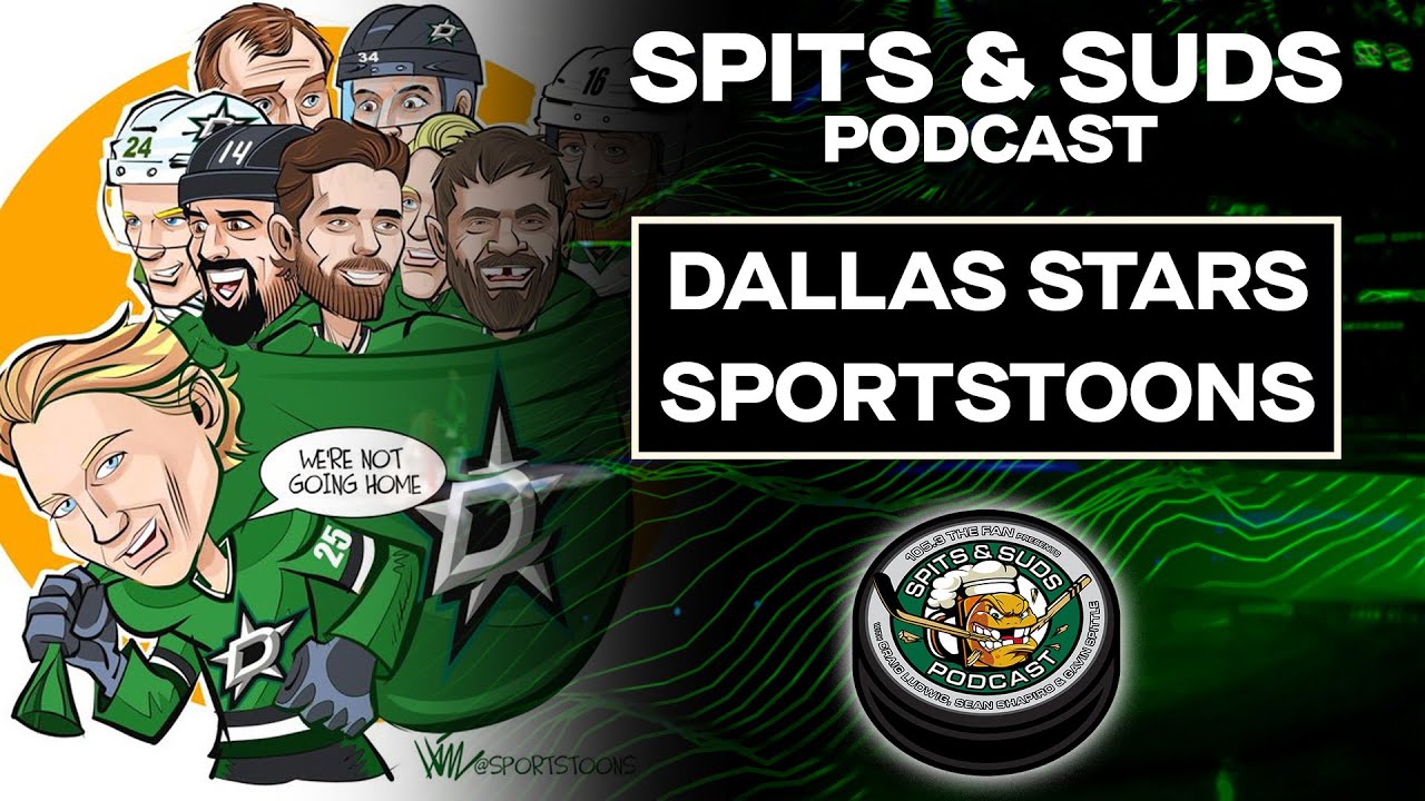 Sportstoon Illustrator Steve Hill Joins The Podcast | Spits & Suds