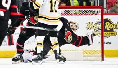 SAVE OF THE YEAR from Ullmark?!?!?! 🤯😱🚫