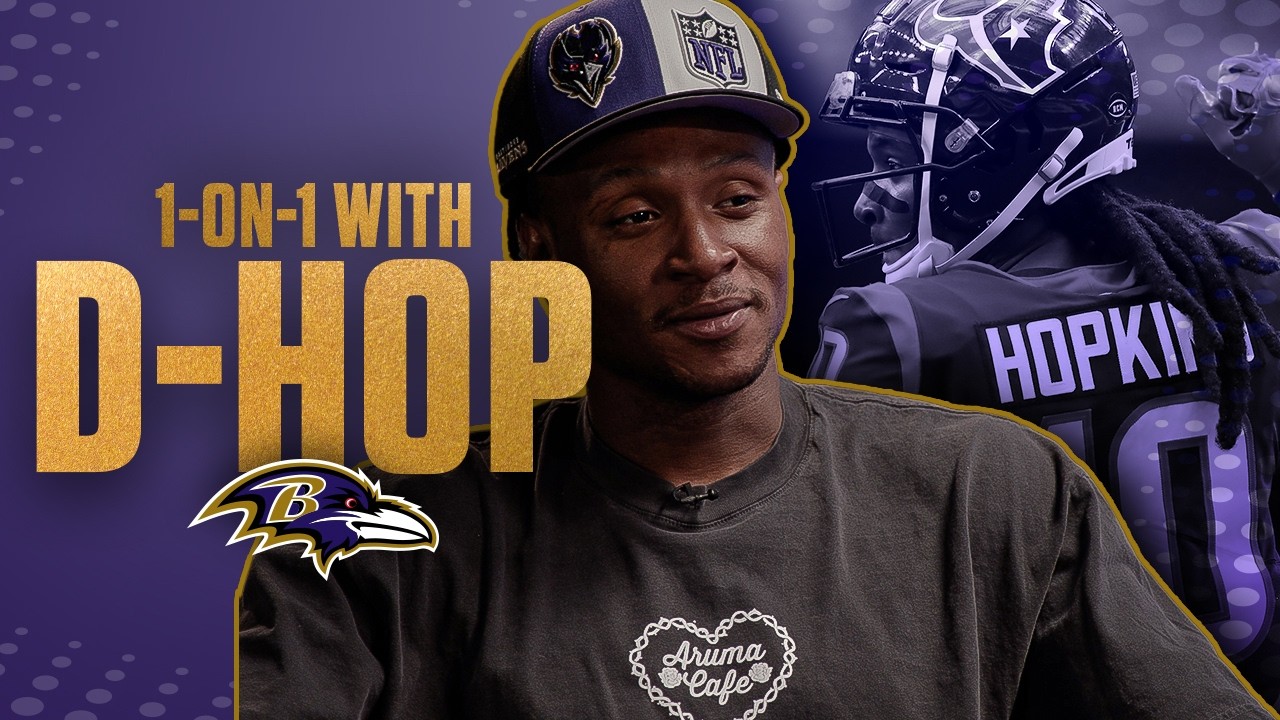 1-on-1 With DeAndre Hopkins: I Want to Help Win Games | Baltimore Ravens