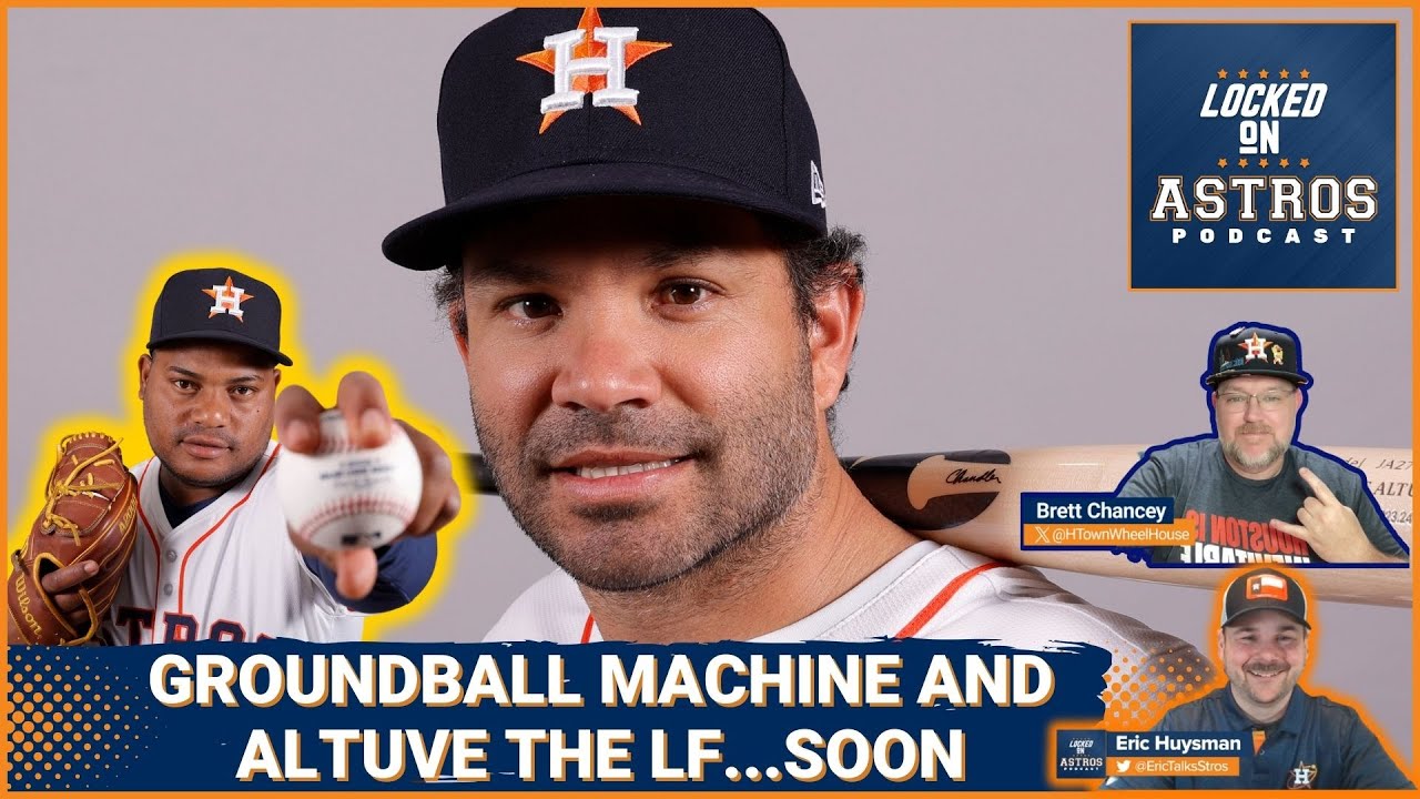 Astros: Altuve to play left on Friday and he gave INF glove away