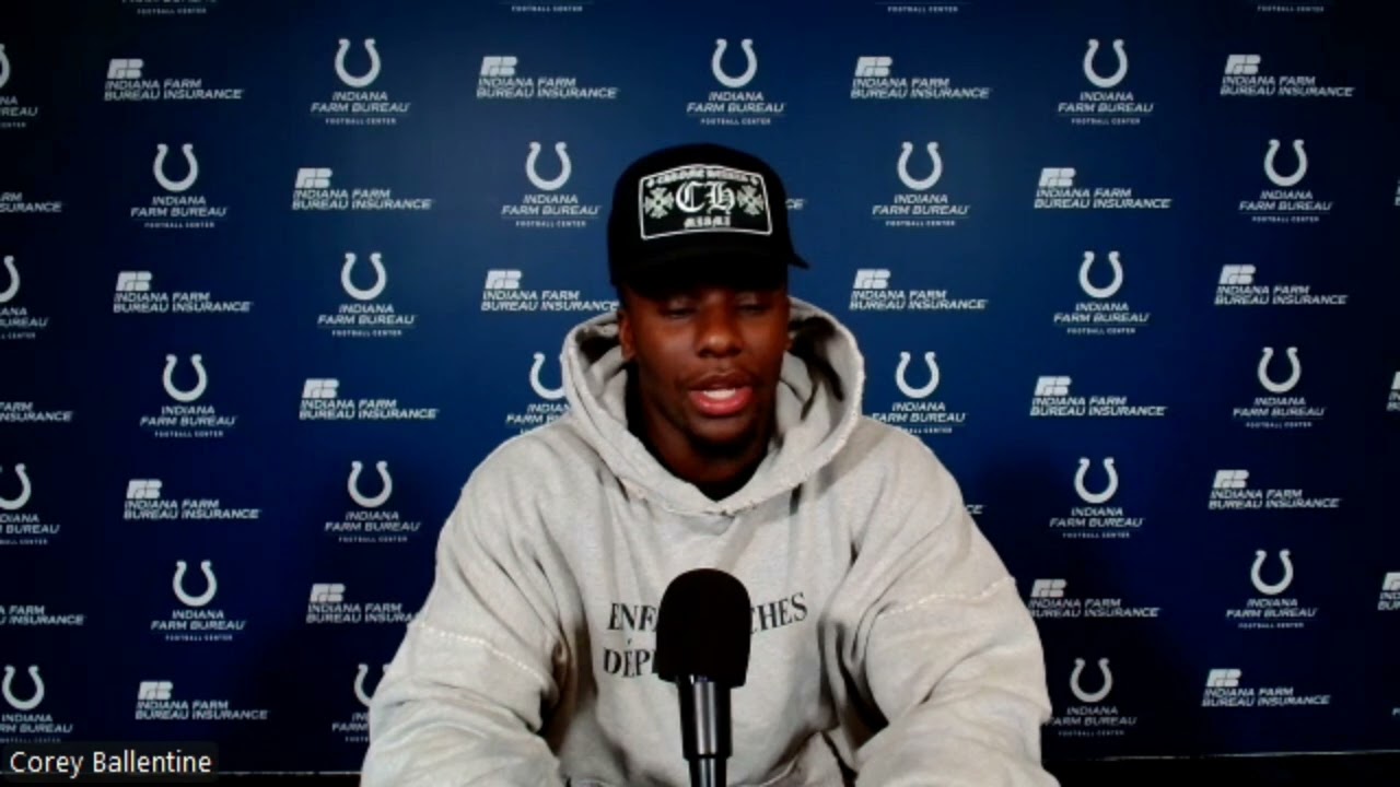 Indianapolis Colts' Corey Ballentine: 'I Bring Physicality, Experience.. I Like to Compete'