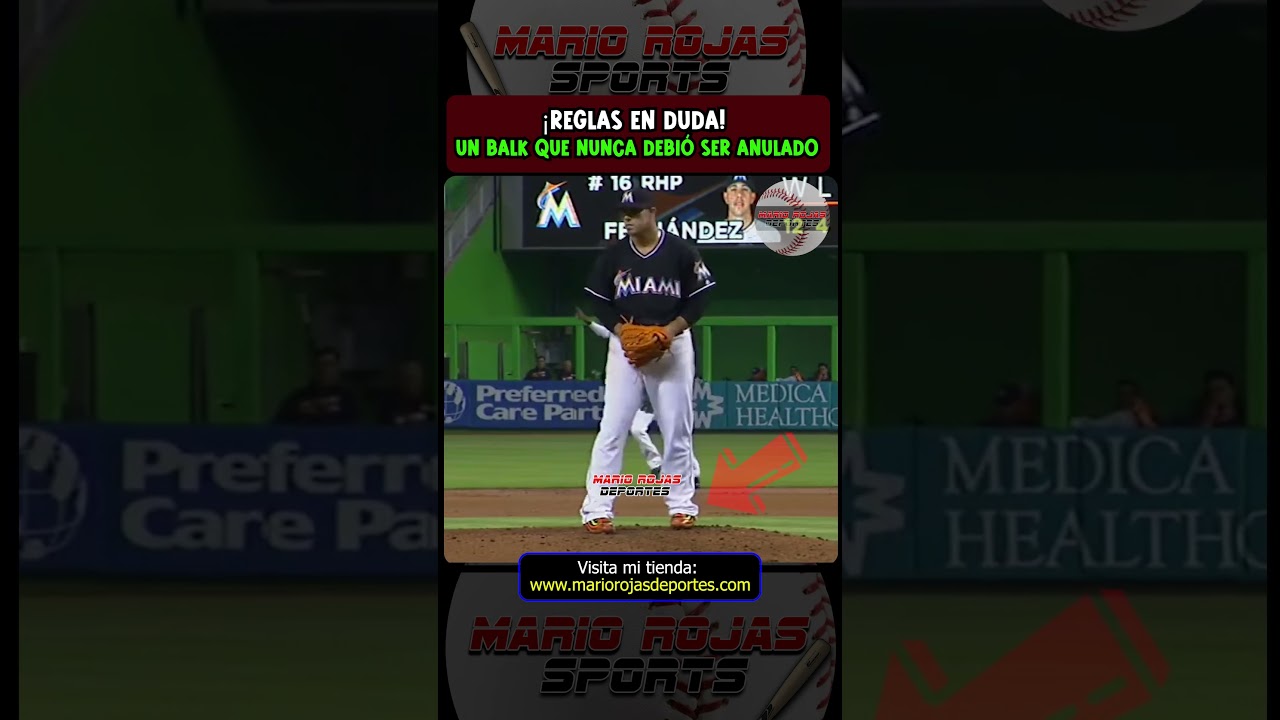 ¡Reglas en duda! UN BALK QUE no debió ser anulado #mlb #beisbol #sports #GrandesLigas #mlbrules
