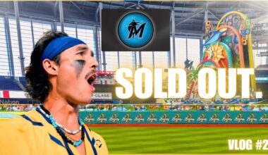 I Played at MIAMI MARLINS PARK with 37,442 Savannah Bananas Fans! (VLOG)