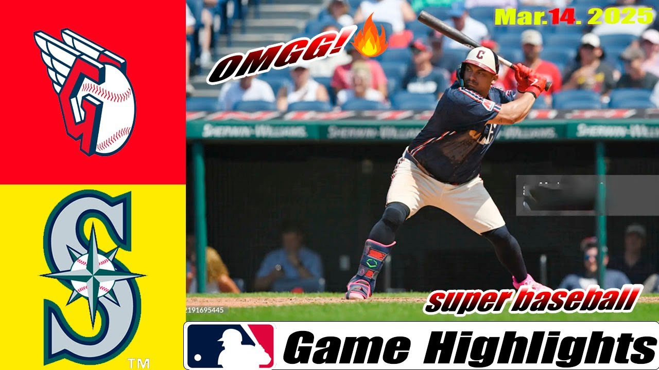 Cleveland Guardians Vs. Seattle Mariners Game Highlights | MLB Training Spring 2025