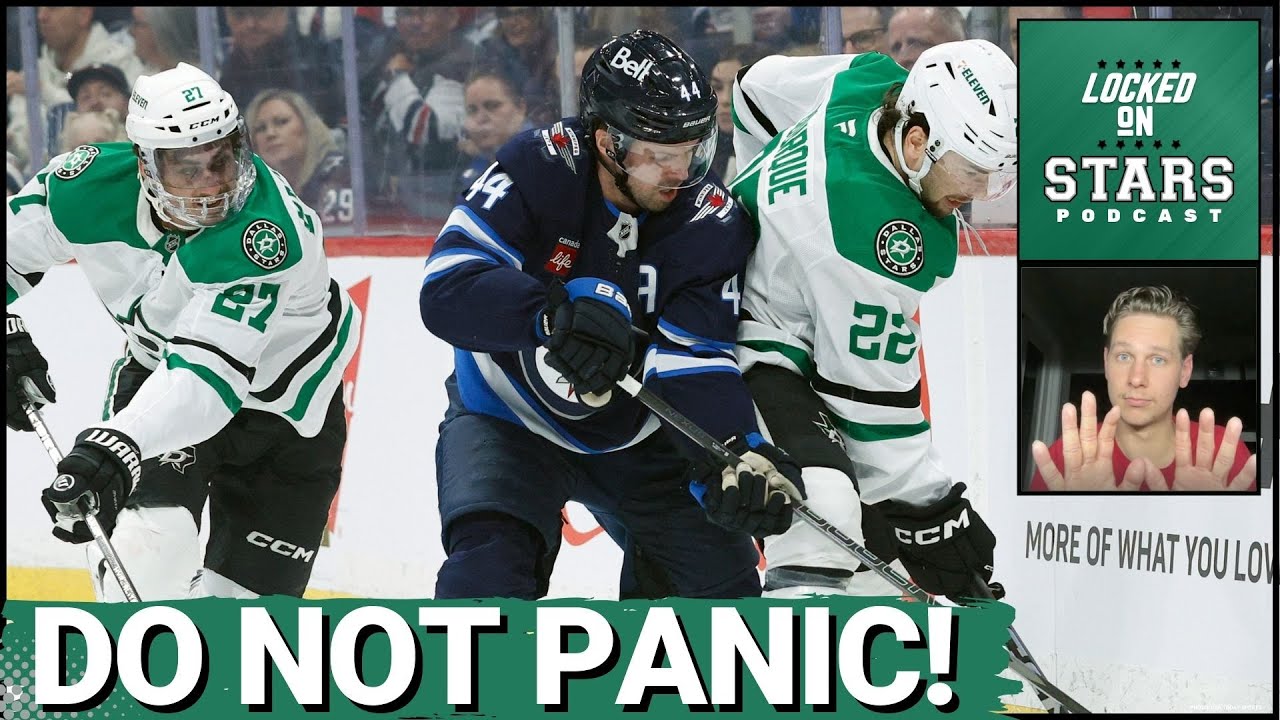 DO NOT PANIC: Dallas Stars Fall to Jets as Winnipeg takes Stranglehold on Central Division