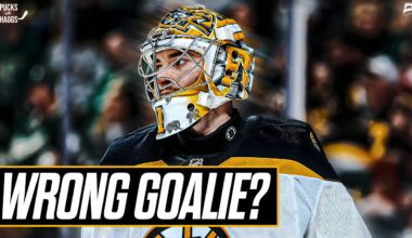 Did the Bruins Pick WRONG Goalie? | Pucks with Haggs