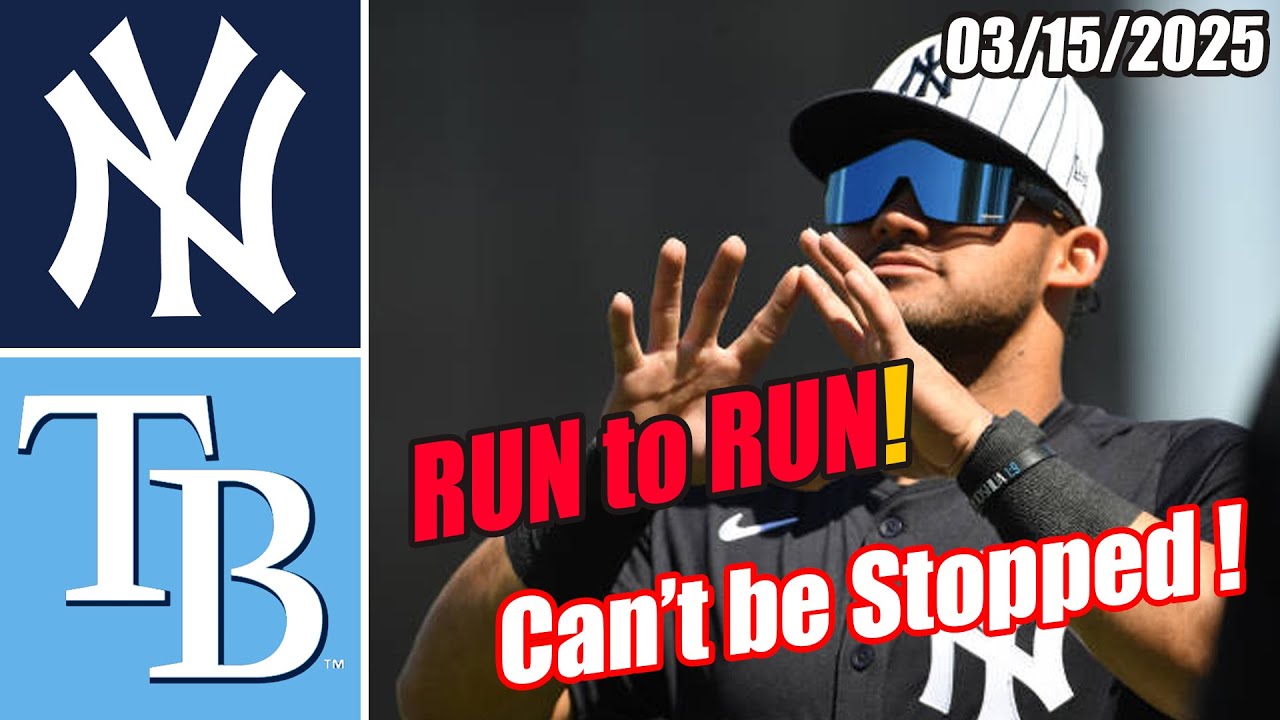 New York Yankees vs Tampa Bay Rays [FULL GAME] Highlights (03/15/2025) | MLB Highlights 2025