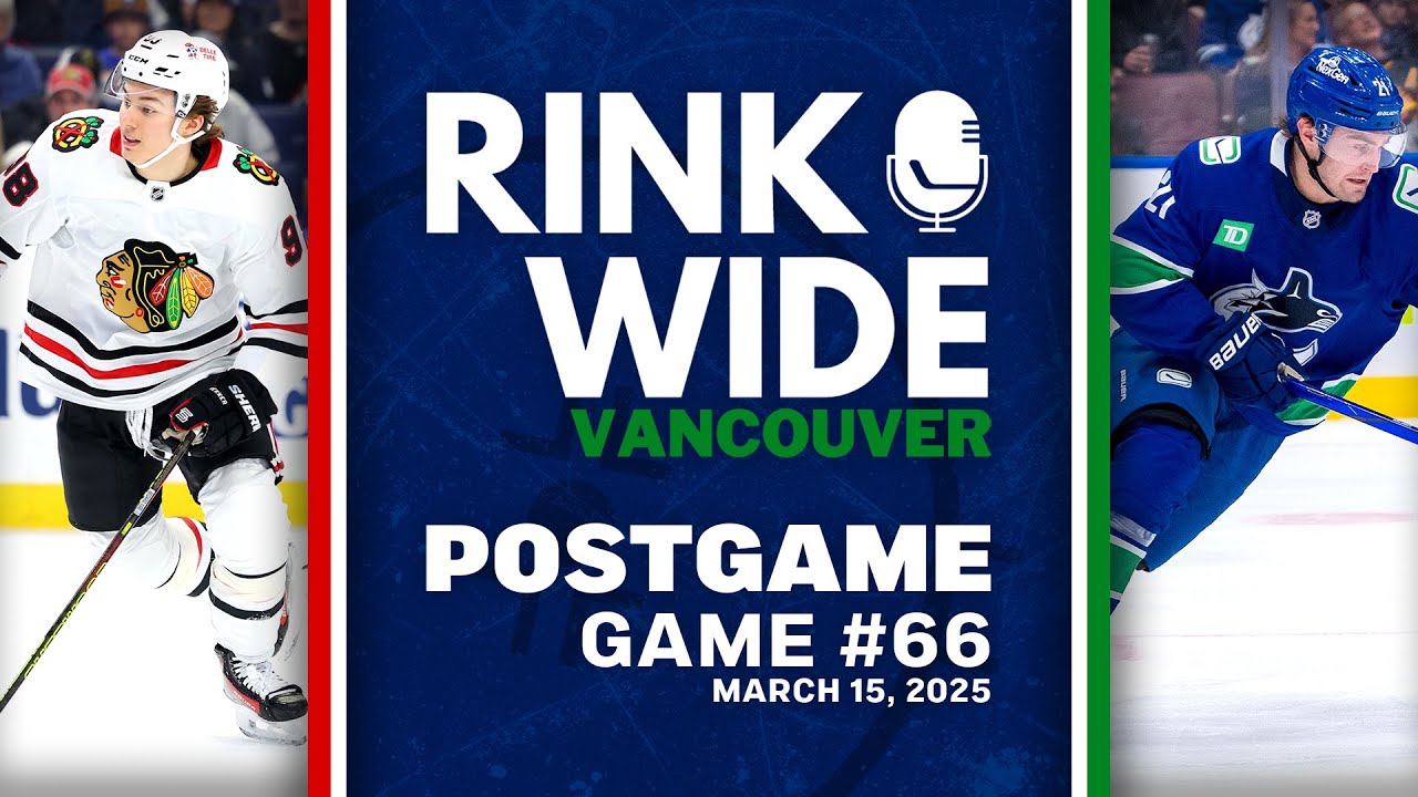 RINK WIDE POST-GAME: Vancouver Canucks at Calgary Flames | Game 65 - Mar. 12, 2025
