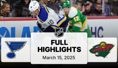 NHL Highlights | Blues vs. Wild - March 15, 2025