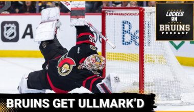 Ullmark Outplayed Swayman in Setback for Bruins