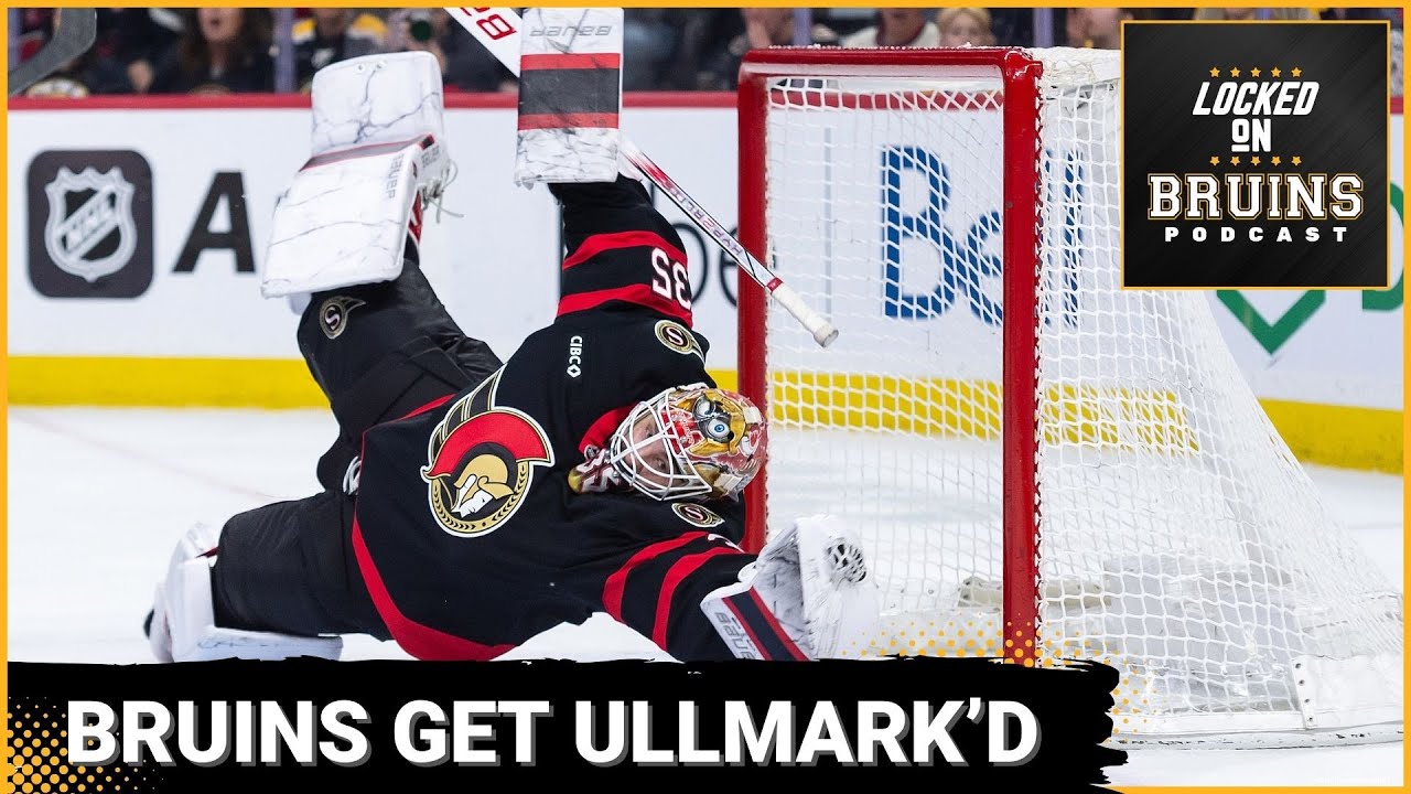 Ullmark Outplayed Swayman in Setback for Bruins