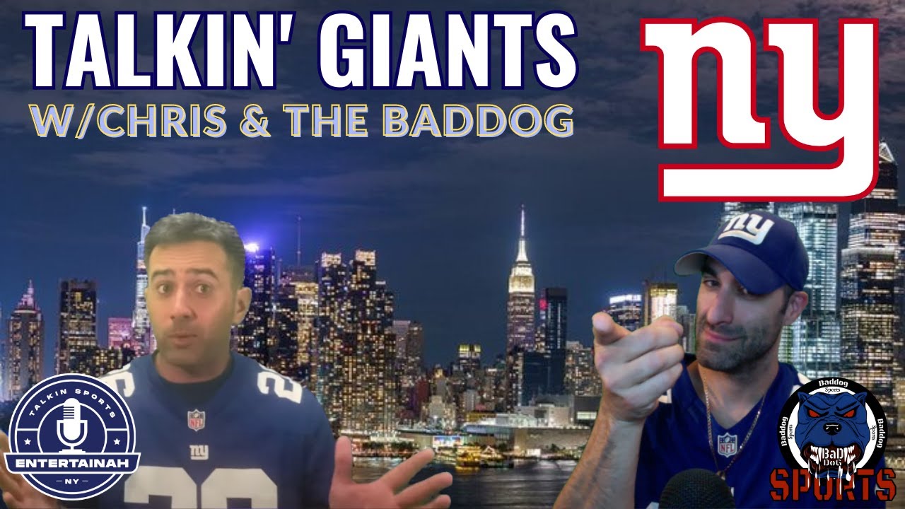 Live - Chris & The Baddog Talkin Giants; Free Agency. Draft Predictions? Who TF Is Our QB?