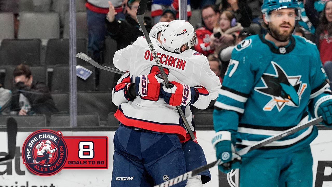 Ovechkin now a GREAT 8 away from passing Gretzky! #gr8chase