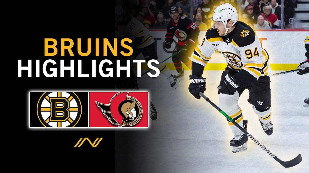 Bruins Analysis: Boston and Ottawa Compete in Wild Series Finale