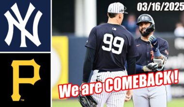 New York Yankees vs Pittsburgh Pirates [FULL GAME] (03/16/2025) | MLB Highlights 2025