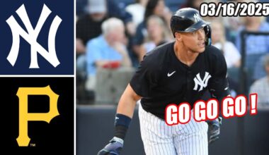 Yankees vs Pirates [Innings 4th&5th] Game Highlights Mar 16, 2024 | MLB Highlights 2025