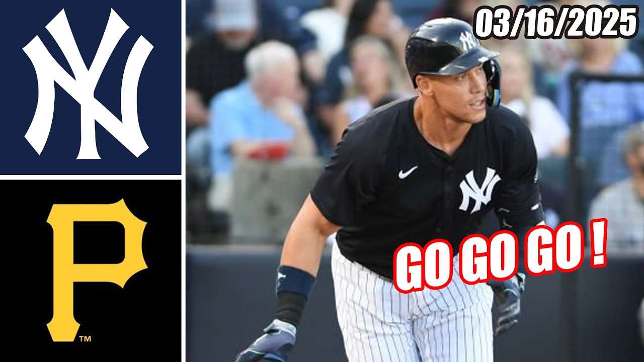 Yankees vs Pirates [Innings 4th&5th] Game Highlights Mar 16, 2024 | MLB Highlights 2025