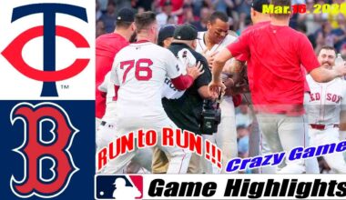 Minnesota Twins Vs. Boston Red Sox Full Game Highlights | MLB Training Spring 2025