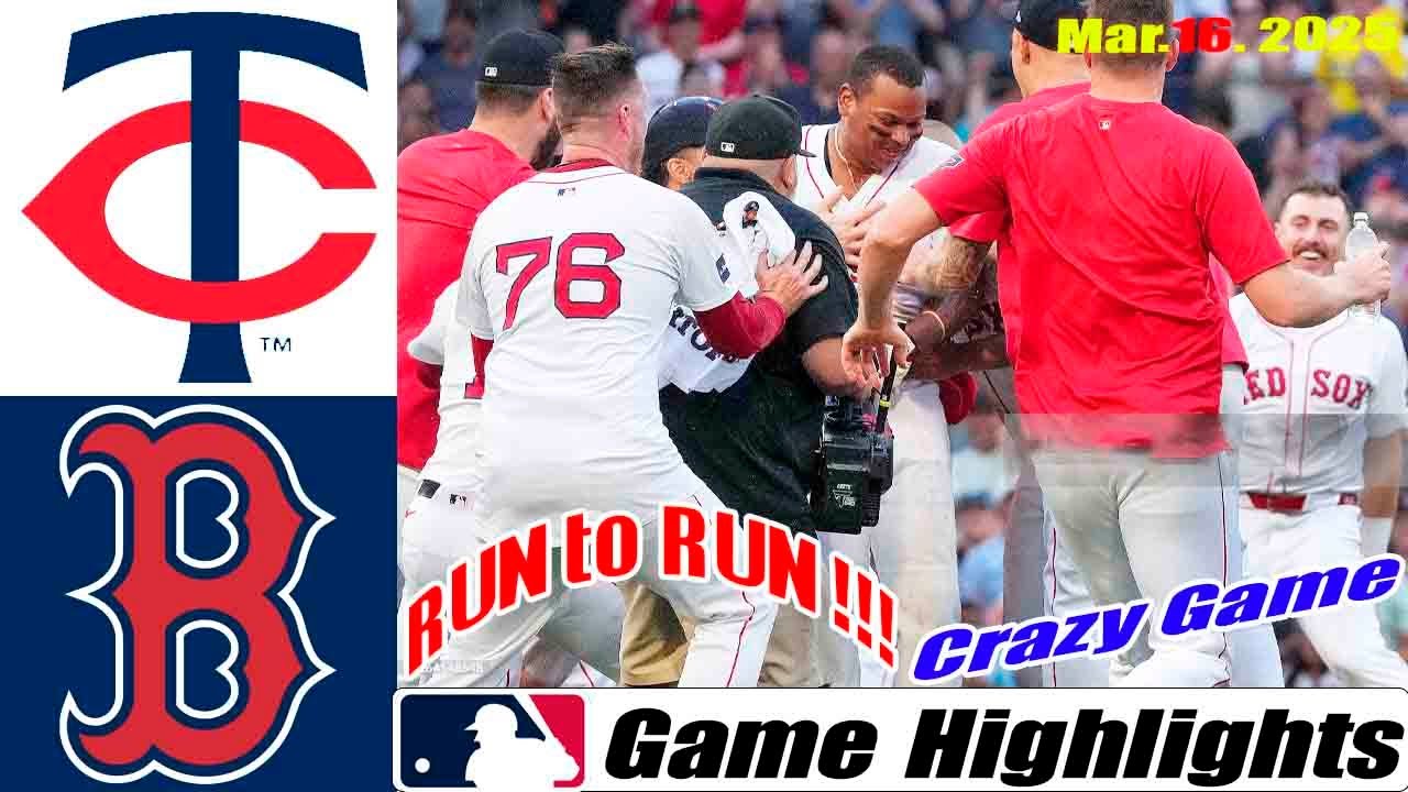 Minnesota Twins Vs. Boston Red Sox Full Game Highlights | MLB Training Spring 2025