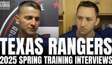 Corey Seager & Wyatt Langford Discuss Recruiting Joc Pederson, Excitement for 2025 Texas Rangers