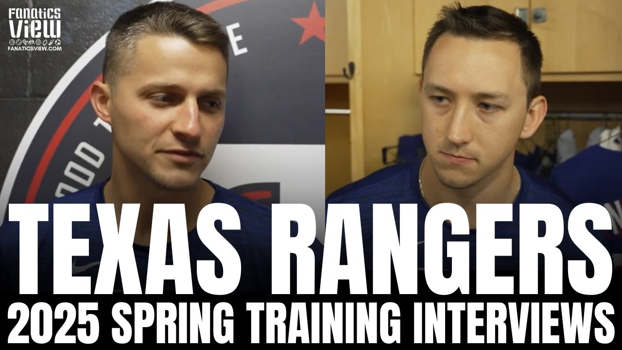 Corey Seager & Wyatt Langford Discuss Recruiting Joc Pederson, Excitement for 2025 Texas Rangers