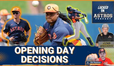 Astros: Opening Day Decisions,  Valdez vs. Soto Round 2