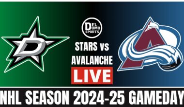 Dallas Stars vs Colorado Avalanche🏒 NHL Live Scoreboard & Play-by-Play - Mar 16, 2025