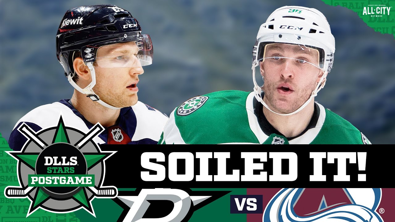 Dallas Stars rally to earn a point, Cale Makar’s OT goal wins it for Avalanche | DLLS STARS POSTGAME