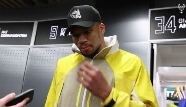 Giannis Antetokounmpo Postgame Press Conference | 03.16.25