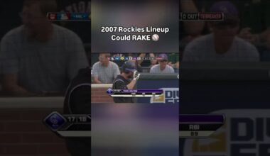 2007 Rockies Lineup Could RAKE ⚾️ #rockies #coloradorockies #baseball #baseballhighlights #hitting