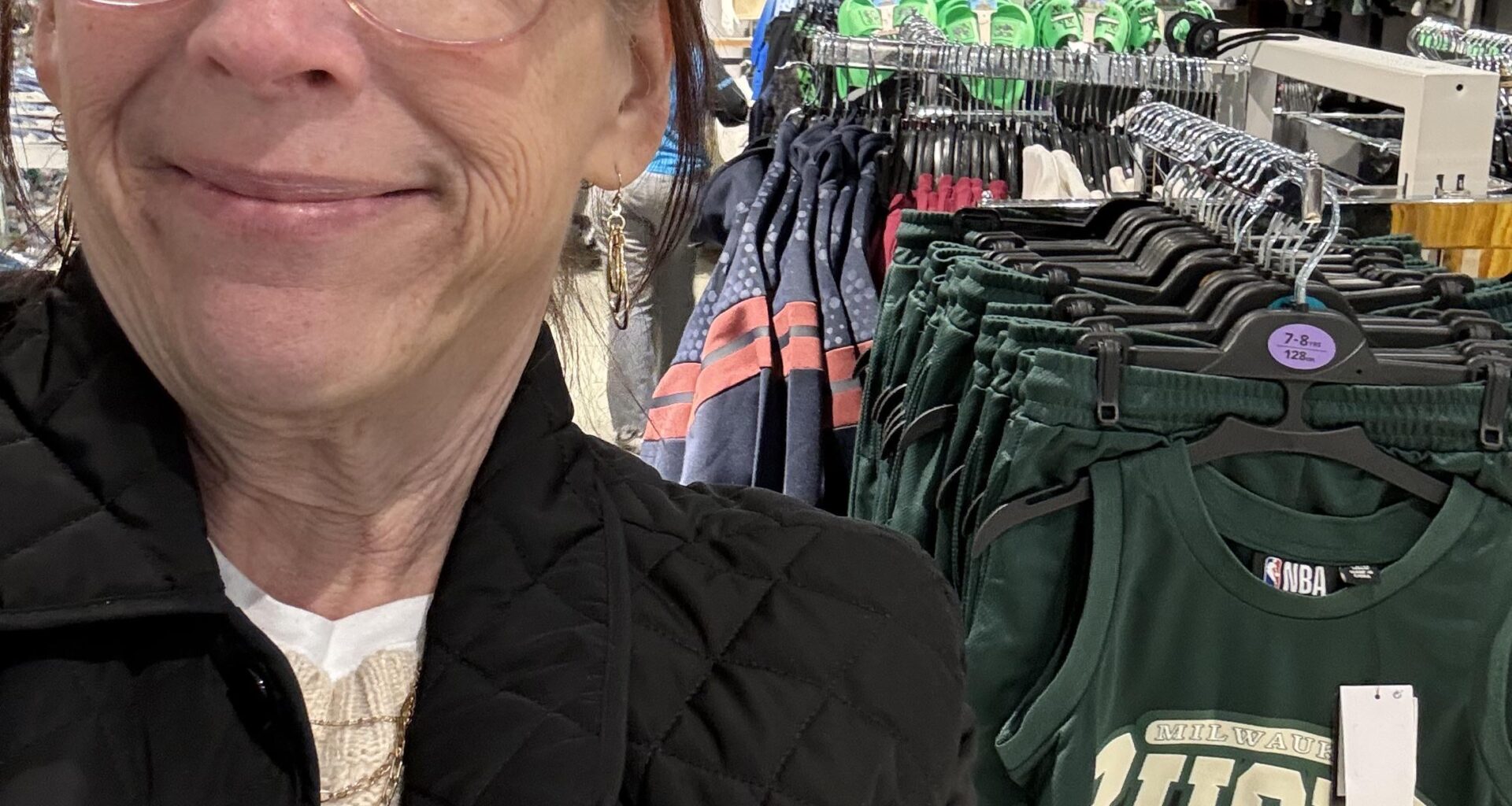 Shopping in a suburb of London and to my surprise …