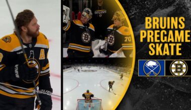 Boston Bruins vs. Buffalo Sabres: Pregame Skate, March 17, 2025