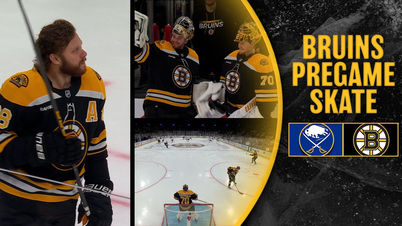 Boston Bruins vs. Buffalo Sabres: Pregame Skate, March 17, 2025