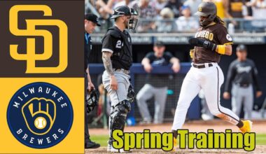 Milwaukee Brewers Vs San Diego Padres Full Game Final Mar 17,2025 MLB Spring Training 2025