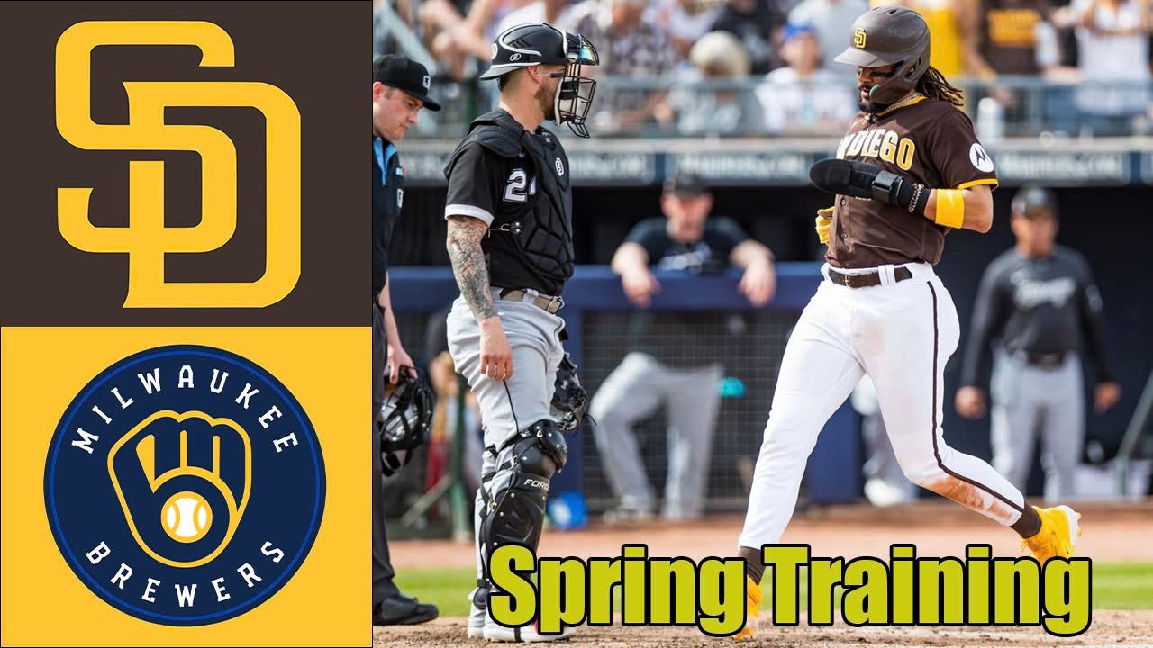 Milwaukee Brewers Vs San Diego Padres Full Game Final Mar 17,2025 MLB Spring Training 2025