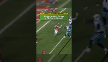 LUCKIEST TOUCHDOWNS in NFL History: Marcus Mariota Throws a TD Pass to himself