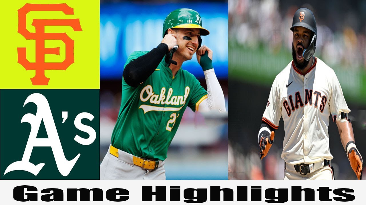 San Francisco Giants Vs Athletics  (TODAY) Game Highlights | MLB Training Spring 2025