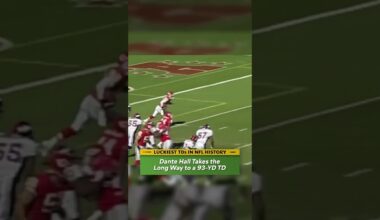 LUCKIEST TOUCHDOWNS In NFL History: Dante Hall takes the long way to a 93 Yard TD