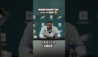 Brandon Graham's last E-A-G-L-E-S Chant!
