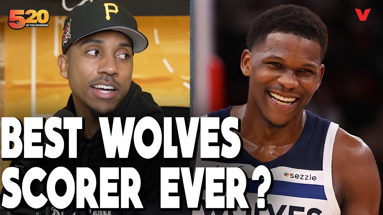 Jeff Teague DEBATES if Anthony Edwards is BEST Timberwolves scorer ever