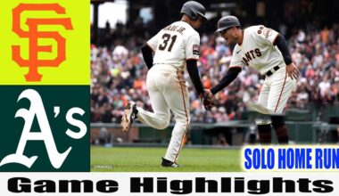 Giants Vs Athletics  (TODAY) Game Highlights | MLB Training Spring 2025