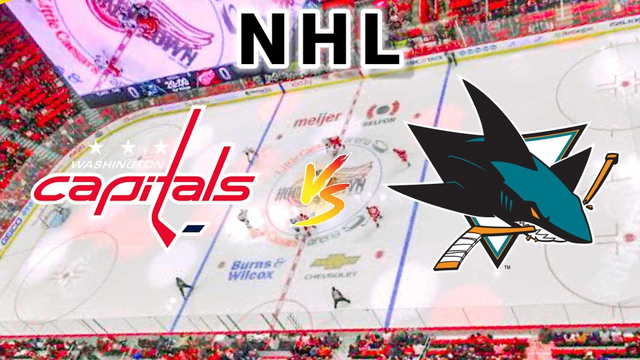 Washington Capitals vs San Jose Sharks | 2025 NHL Live Play by Play Score