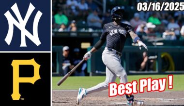 Yankees vs Pirates [Innings 7th&8th] Game Highlights (03/16/2025) | MLB Highlights 2025