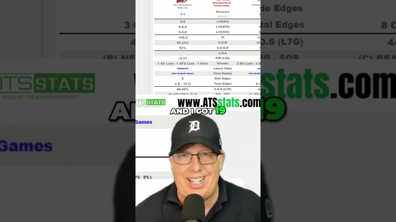 Columbus Blue Jackets vs. New Jersey Devils: Game Edge Analysis